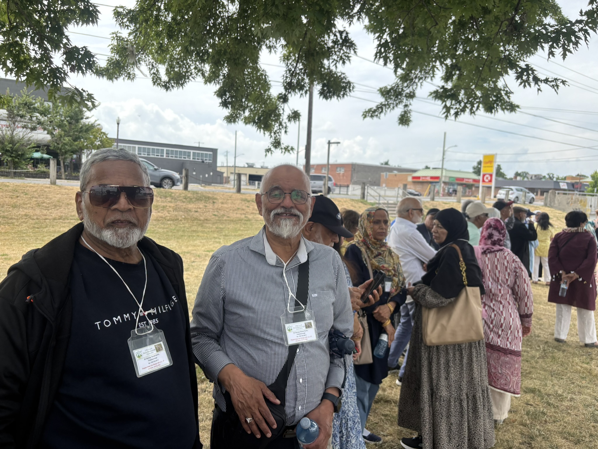 Syed Zafar Raza at community event